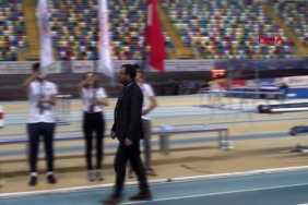 Spor atletizmde u18 ındoor match heyecanı başladı